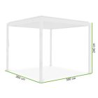SUN CLASSIC 3x3 m fehér terasz pergola