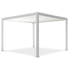 SUN PREMIUM 3x3 m fehér terasz pergola