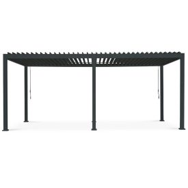 SUN PREMIUM 3x6 m antracit terasz pergola