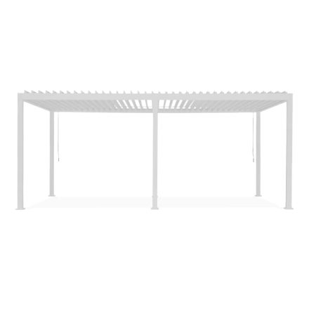 SUN PREMIUM 3x6 m fehér terasz pergola
