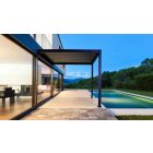 SUN PREMIUM WALL 3x3 m antracit terasz pergola