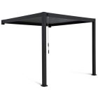 SUN PREMIUM WALL 3x4 m antracit terasz pergola