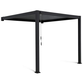 SUN PREMIUM WALL 3x4 m antracit terasz pergola