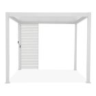 SUN PREMIUM fehér zsalus panel 