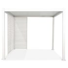 SUN PREMIUM fehér zsalus panel (4m-s pergolához)