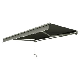 Sun Classic falra szerelhető napellenző 400x300 Szürke