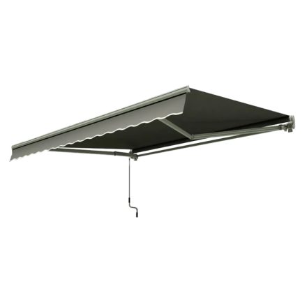 Sun Classic falra szerelhető napellenző 400x300 Szürke