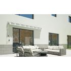 Sun Classic falra szerelhető napellenző 400x300 Fehér/Szürke