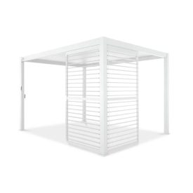   SUN PREMIUM fehér állítható zsalus panel 3 méteres pergolához