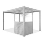 SUN PREMIUM fehér állítható zsalus panel 4 méteres pergolához