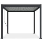 SUN ELEGANCE 3x3 m Light Gray terasz pergola