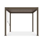 SUN ELEGANCE 3x3 m Taupe szürke terasz pergola