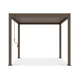SUN ELEGANCE 3x3 m Taupe szürke terasz pergola