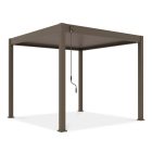 SUN ELEGANCE 3x3 m Taupe szürke terasz pergola