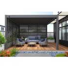 SUN ELEGANCE 3x4 m antracit terasz pergola