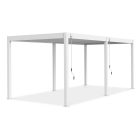 SUN ELEGANCE 3x6 m Fehér terasz pergola
