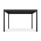 SUN ELEGANCE 3x4 m  Motoros antracit terasz pergola + LED világítás