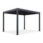 SUN ELEGANCE 3x4 m  Motoros antracit terasz pergola + LED világítás