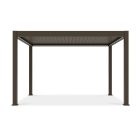SUN ELEGANCE 3x4 m  Motoros taupe szürke terasz pergola + LED világítás
