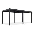 SUN ELEGANCE 3x6 m  Motoros antracit terasz pergola + LED világítás