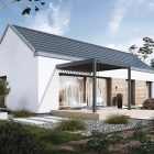 SUN ELEGANCE WALL 3x3 m antracit terasz pergola