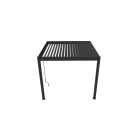 SUN ELEGANCE WALL 3x3 m antracit terasz pergola