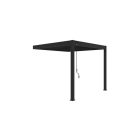 SUN ELEGANCE WALL 3x3 m antracit terasz pergola