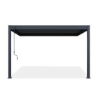 SUN ELEGANCE WALL 3x4 m antracit terasz pergola