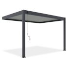 SUN ELEGANCE WALL 3x4 m light grey terasz pergola