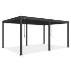 SUN DELUX 3,6x5,3 m antracit szabadon álló terasz pergola