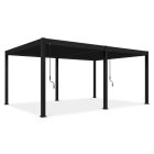 SUN DELUXE 3.6x6 m antracit terasz pergola