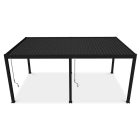 SUN DELUXE 3.6x6 m antracit terasz pergola