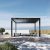 SUN DELUX PRO Motoros + Led világítás 3x4 m antracit terasz pergola