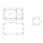 SUN FUSION 3x4+2 m antracit terasz pergola tárolóval