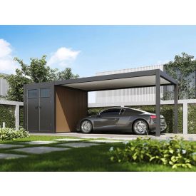   SUN Superior 5,3x3+2 m gépkocsi beálló tárolóval antracit