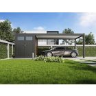 SUN Superior 5,3x3+2 m gépkocsi beálló tárolóval antracit