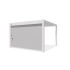 SUN Elegance/Deluxe/Fusion fehér lehúzható roló 4 méter (zip árnyékoló)