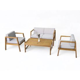 SUN MONACO CAFFE  akácfa bútor szett 