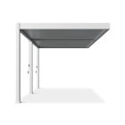 SUN ELEGANCE WALL 3x6 m fehér terasz pergola