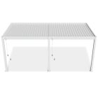 SUN ELEGANCE WALL 3x6 m fehér terasz pergola