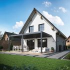 SUN DELUX Wall 3,6x6 m antracit terasz pergola