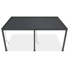 SUN DELUX Wall 3,6x6 m antracit terasz pergola