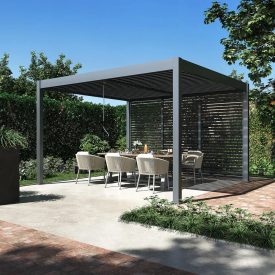 SUN ELEGANCE DUO 3,6x4 m antracit terasz pergola