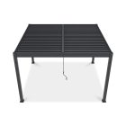 SUN ELEGANCE DUO 3,6x4 m antracit terasz pergola