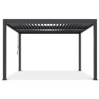 SUN ELEGANCE DUO 4x4 m antracit terasz pergola