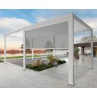 SUN Elegance/Deluxe/Fusion fehér lehúzható roló 3,6 méter (zip árnyékoló)