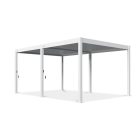 SUN DELUX 3,6x5,3 m fehér terasz pergola