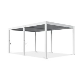 SUN DELUX 3,6x5,3 m fehér terasz pergola