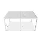 SUN DELUX 3,6x5,3 m fehér terasz pergola