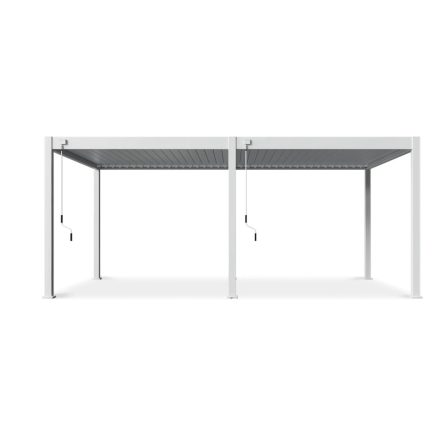 SUN DELUXE 3.6x6 m fehér terasz pergola